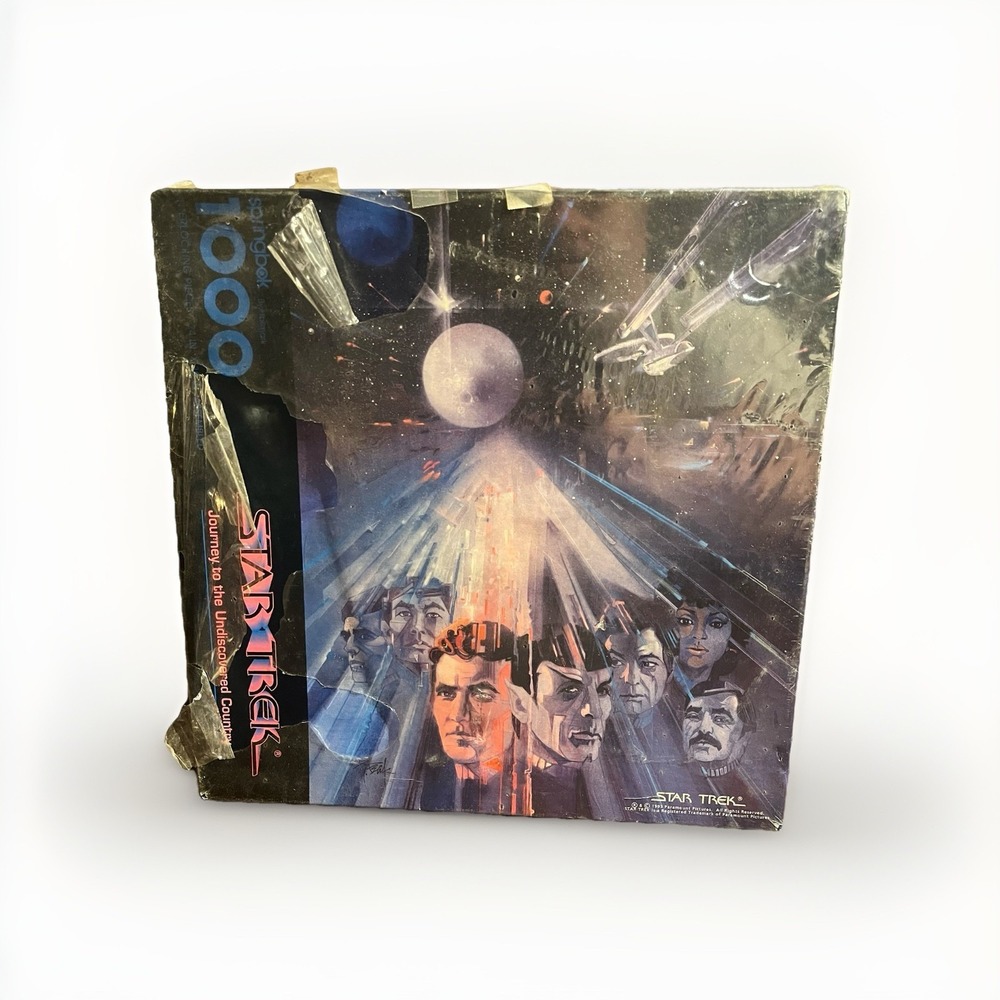 Vintage 1993 Star Trek Jigsaw Puzzle‎ 1000 Pieces Journey To The Undiscovered